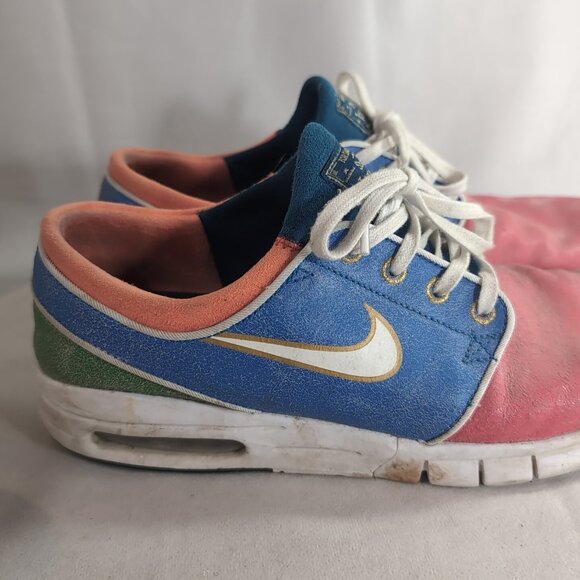 Nike Concepts X SB Stefan Janoski 749678-614 Mosaic Shoes Sneakers Men's 10 Max - Picture 5 of 16